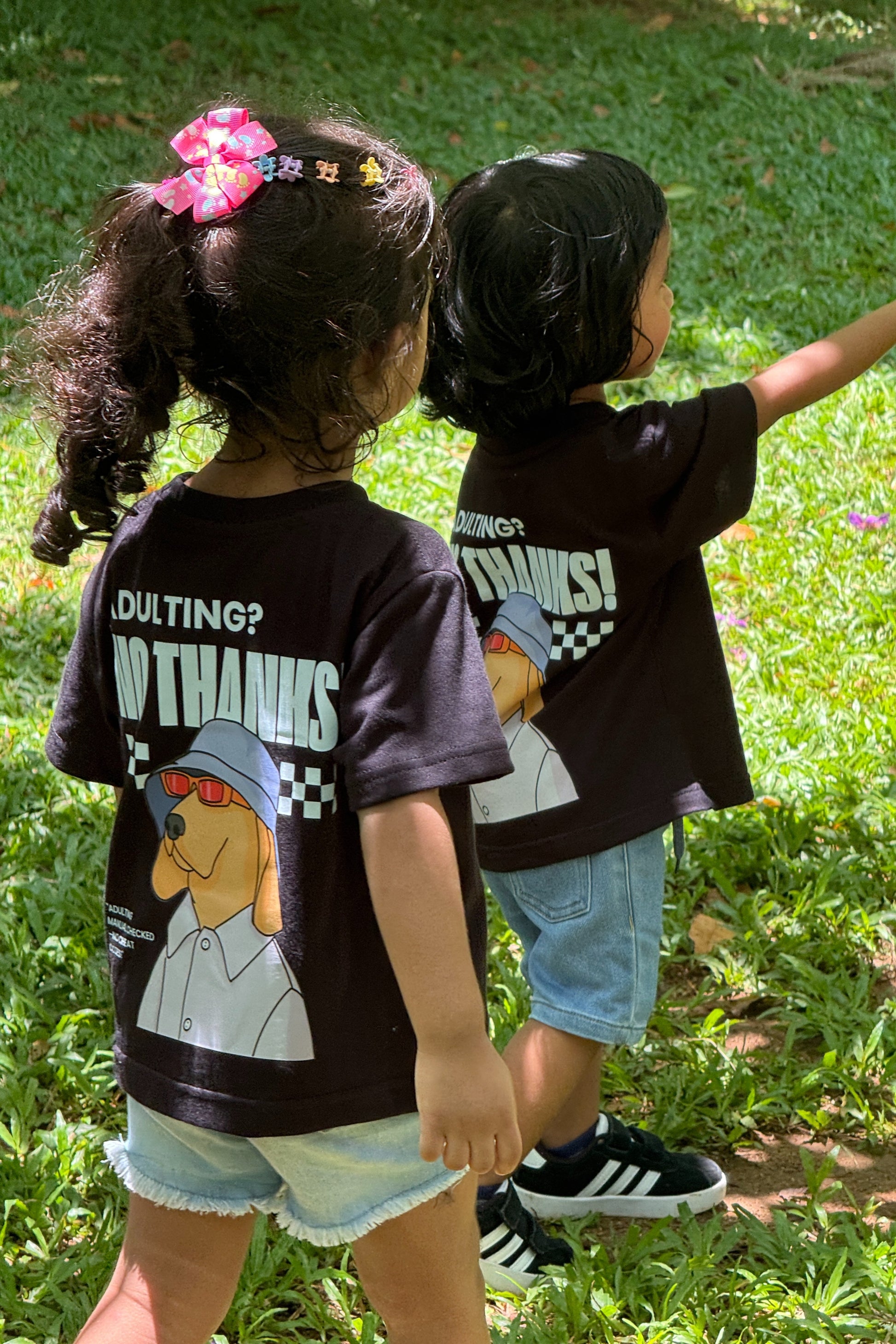 Adulting? No Thanks! – Oversized T-Shirt